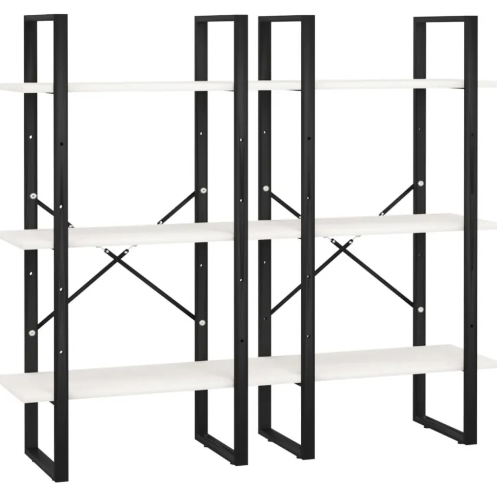Varastohylly 60x30x105 cm mänty valkoinen