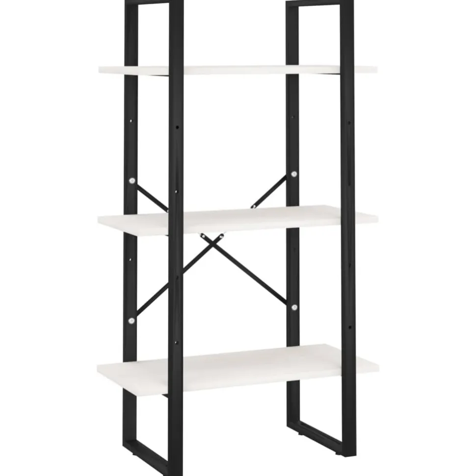 Varastohylly 60x30x105 cm mänty valkoinen