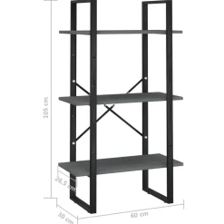 Varastohylly 60x30x105 cm mänty valkoinen