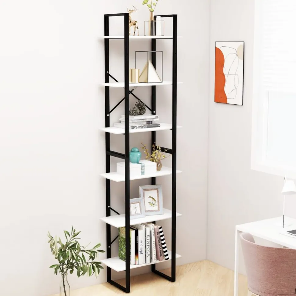Varastohylly 60x30x105 cm mänty valkoinen