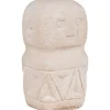 Veistos House Nordic Decoration, 5.5x5.5x10cm, beige