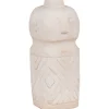 Veistos House Nordic Decoration, 6,5x6,5x15cm, beige