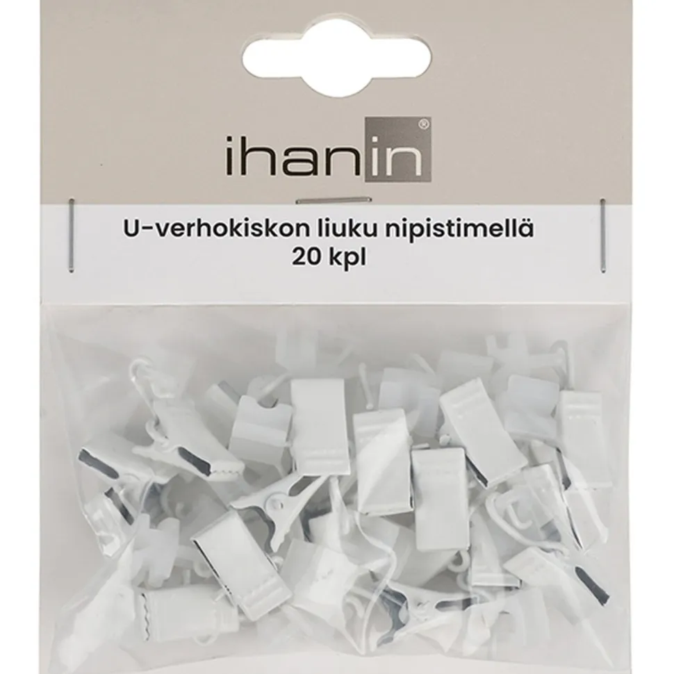 Verhokiskon liuku nipistimellä Ihanin, 20kpl