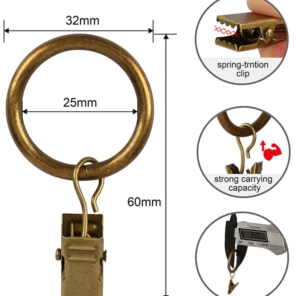 Verhorenkaat nipistimellä Ihanin, 25/32mm, 10kpl