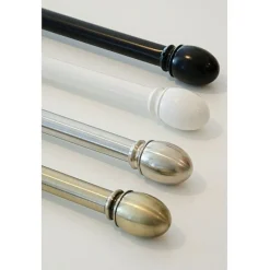 Verhotanko Hasta Olivia Ø16/19 mm 130-240 cm valkoinen