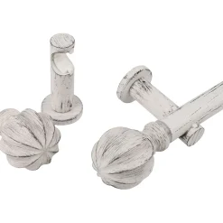 Verhotanko Ihanin Isabella, 160-310cm, säädettävä, 25/28mm, valkokulta