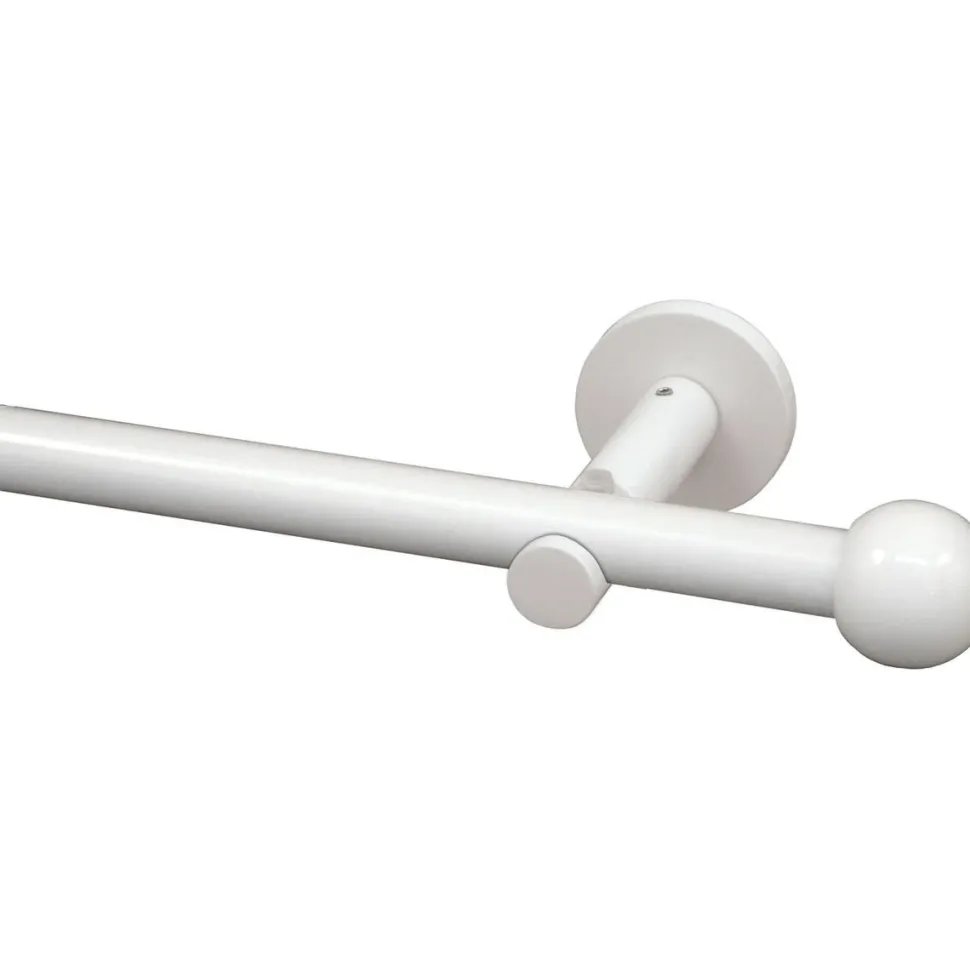 Verhotanko Pisla Trento Ø13mm 120-210cm valkoinen