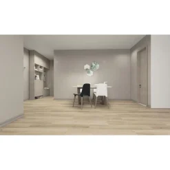 Vinyylilankku DomusFlooring PowerStep 9000S Solid Pro Kyllikin vihtapuu 4,5x229x1220 mm