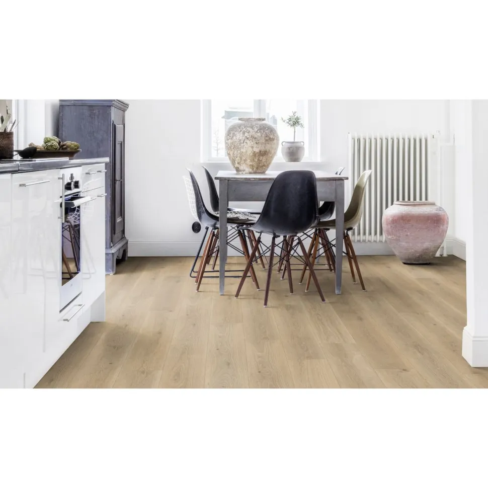 Vinyylilankku Tarkett iD Inspiration Click Solid 55 Highland Oak Smoke