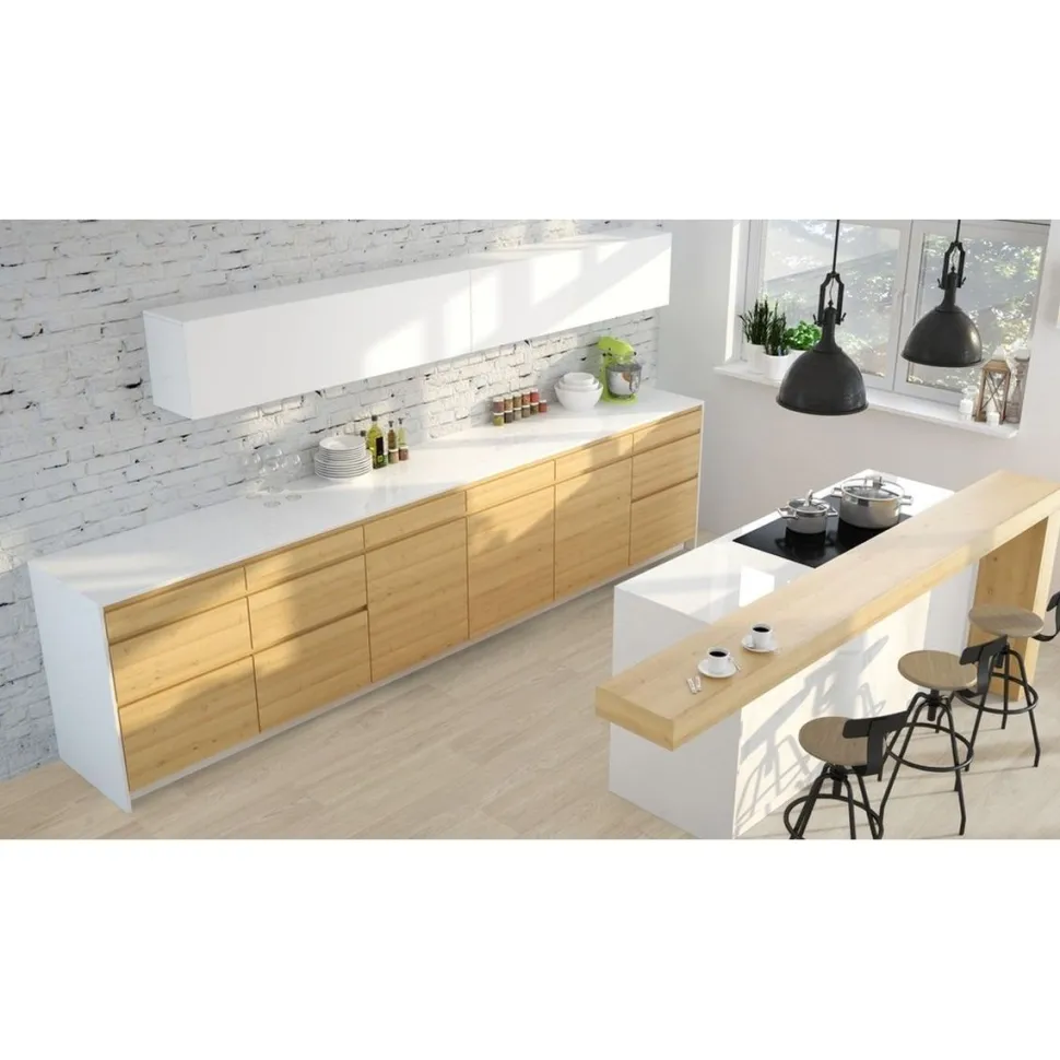 Vinyylimatto Gerflor Loftex Boutic Naturel leveys 4m