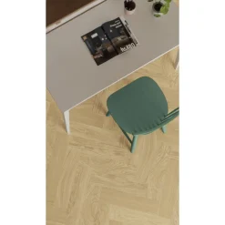 Vinyylimatto Tarkett Iconik Texstyle Skane Herringbone Natural, leveys 2m