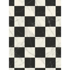 Vinyylimatto Tarkett Iconik T-Extra Logis Black & White, leveys 4m