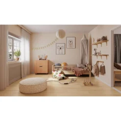 Vinyylimatto Tarkett Iconik T-Extra Powell Oak Blonde, leveys 2m