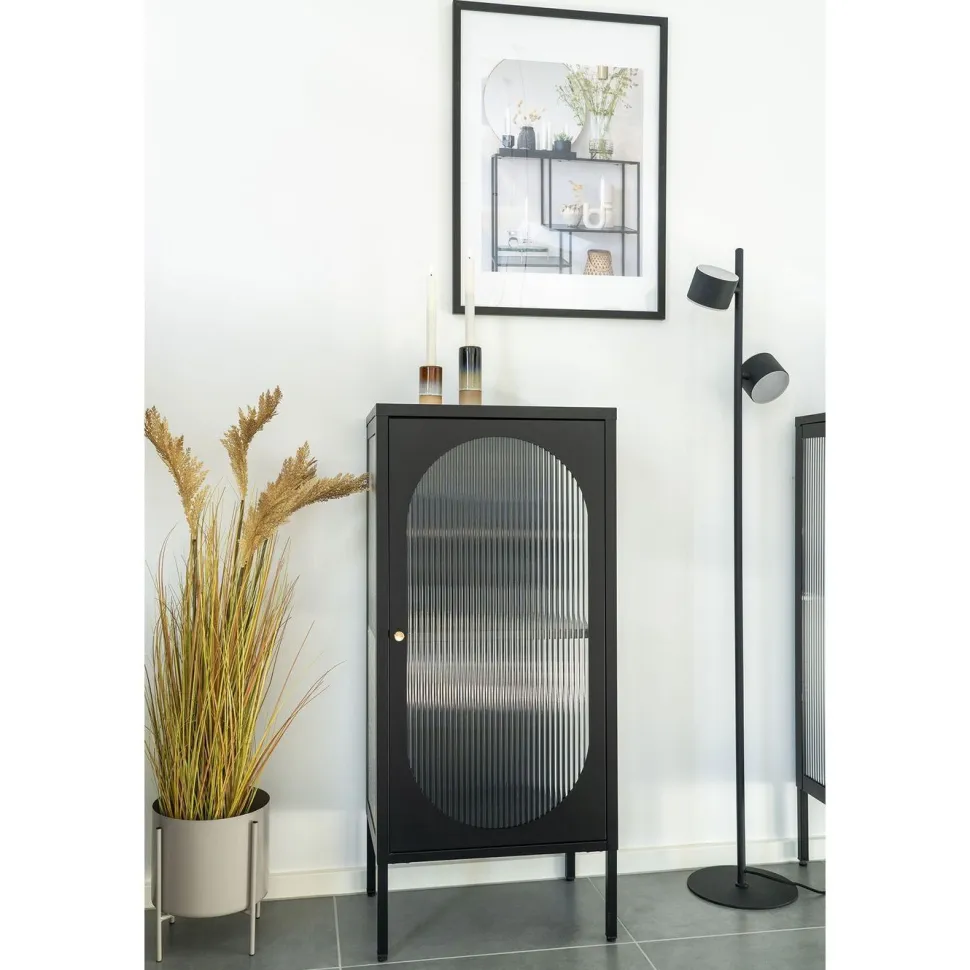 Vitriini House Nordic Adelaide, 50x35x110cm, musta