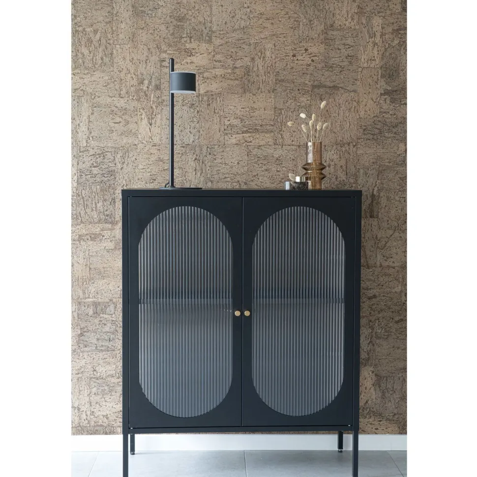 Vitriini House Nordic Adelaide, 90x35x110cm, musta