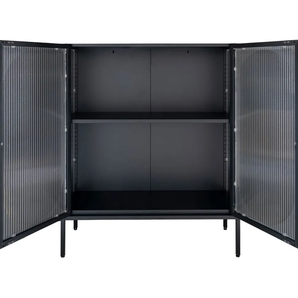 Vitriini House Nordic Adelaide, 90x35x110cm, musta