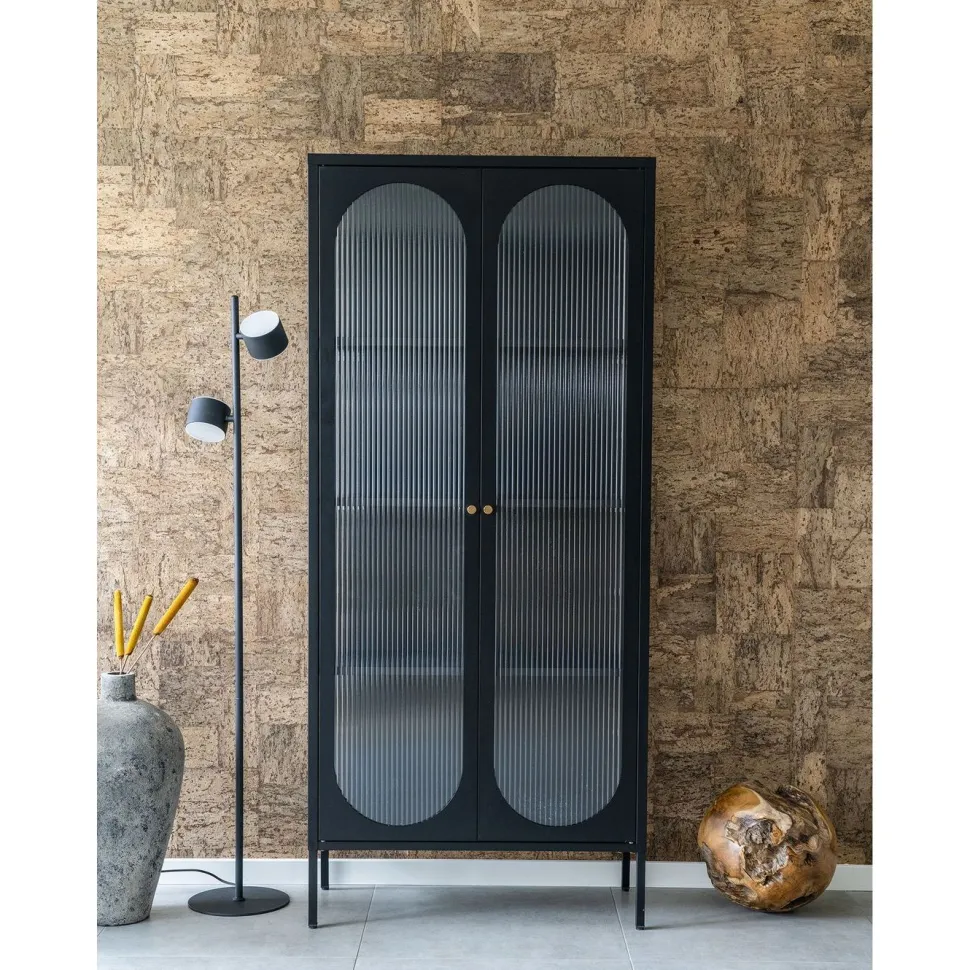 Vitriini House Nordic Adelaide, 80x35x180cm, musta