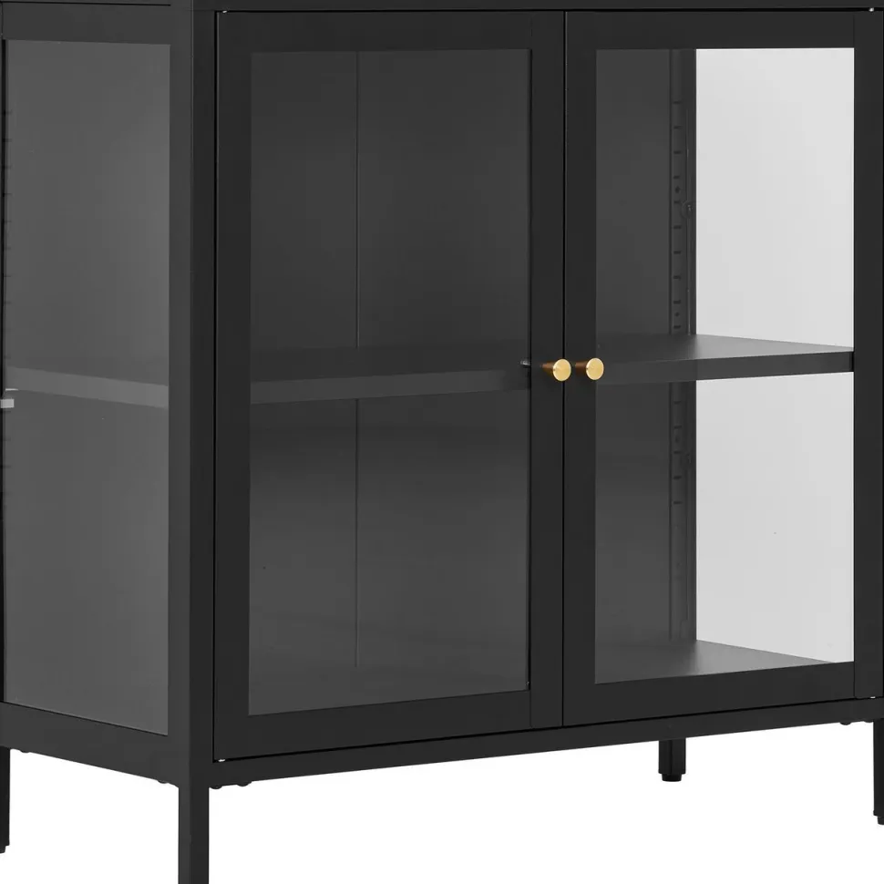 Vitriini House Nordic Dalby, 80x35x80cm, valkoinen teräs