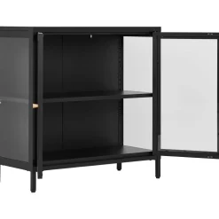 Vitriini House Nordic Dalby, 80x35x80cm, valkoinen teräs