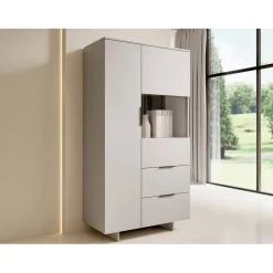 Vitriinikaappi ALMA, beige (2323)