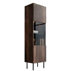 Vitriinikaappi ART DECO, ruskea (2371)