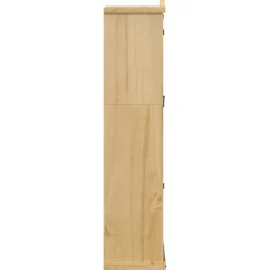 Vitriinikaappi Corona 99x43x187 cm täysi mänty (05682)