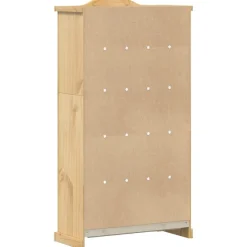 Vitriinikaappi Corona 99x43x187 cm täysi mänty (05682)