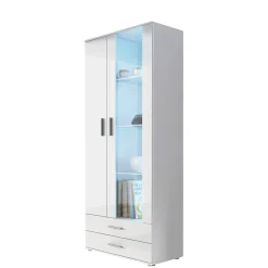 Vitriinikaappi 2D2S SOHO S-6, valkoinen (3359)
