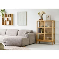 Vitriinikaappi House Nordic Zamora, 40x90x126cm, tammi