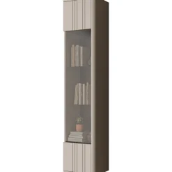Vitriinikaappi Nomla PHILIPPE, 164cm, beige