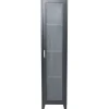 Vitriinikaappi Venture Home Acero, 150cm, musta