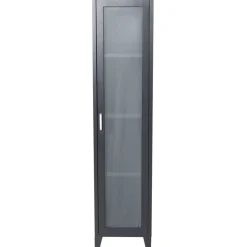 Vitriinikaappi Venture Home Acero, 150cm, musta