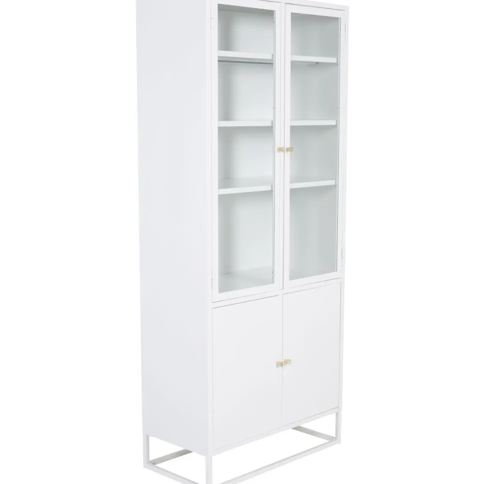 Vitriinikaappi Venture Home Bakal, 80x190cm, musta