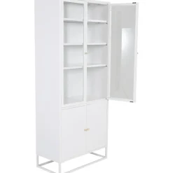 Vitriinikaappi Venture Home Bakal, 80x190cm, musta