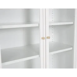 Vitriinikaappi Venture Home Bakal, 80x190cm, musta