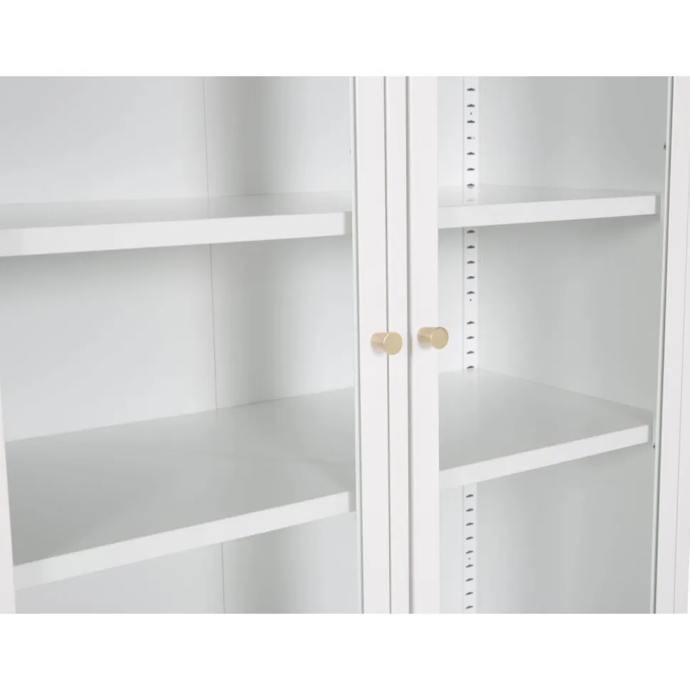 Vitriinikaappi Venture Home Bakal, 80x190cm, musta