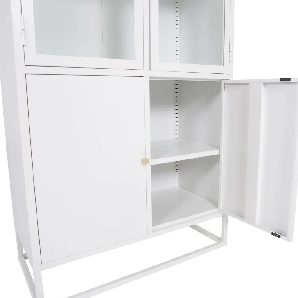 Vitriinikaappi Venture Home Bakal, 80x190cm, musta