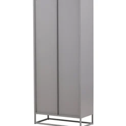 Vitriinikaappi Venture Home Bakal, 80x190cm, musta