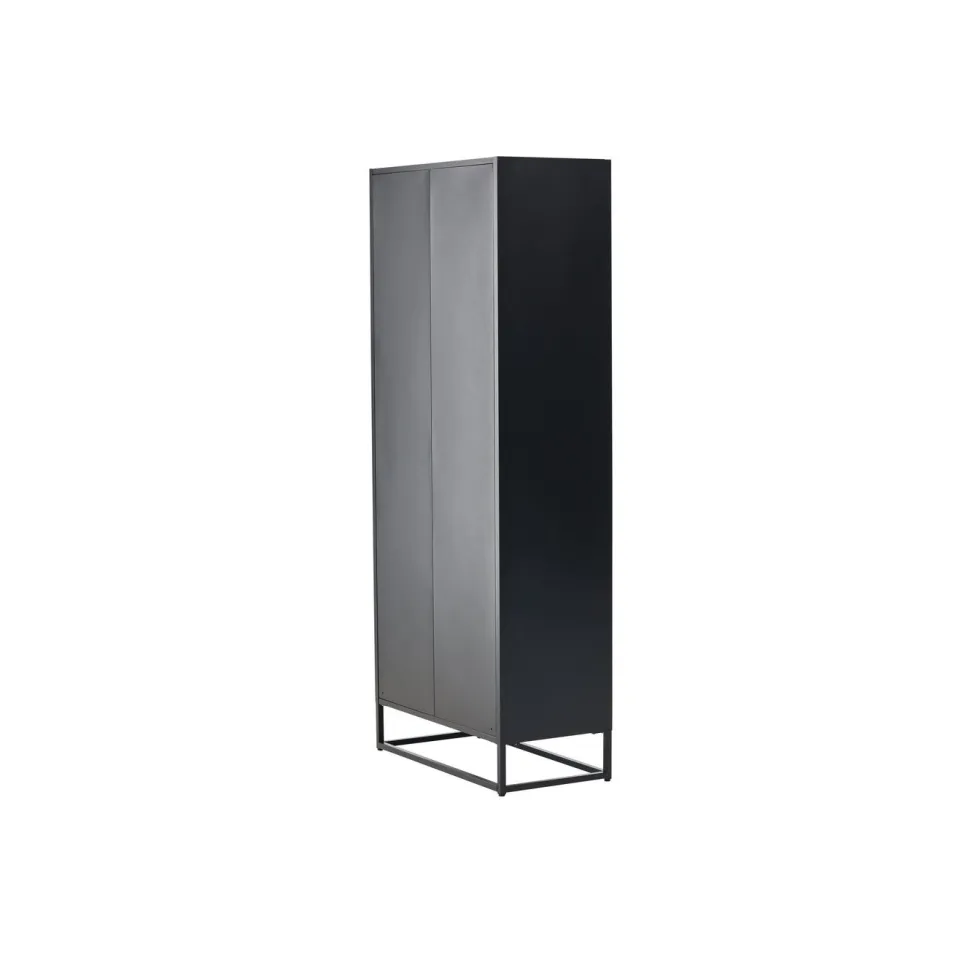 Vitriinikaappi Venture Home Bakal, 80x190cm, musta