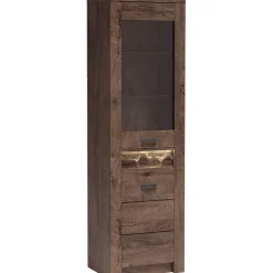 Vitriini Nomla INDIANAPOLIS 4 L, 56x192cm, valkoinen
