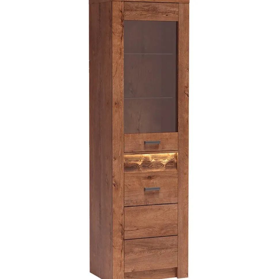 Vitriini Nomla INDIANAPOLIS 4 L, 56x192cm, valkoinen