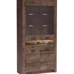 Vitriini Nomla INDIANAPOLIS 3, 93x192cm, ruskea