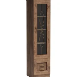Vitriini Nomla TADEUSZ 10 L, 46x191cm, ruskea