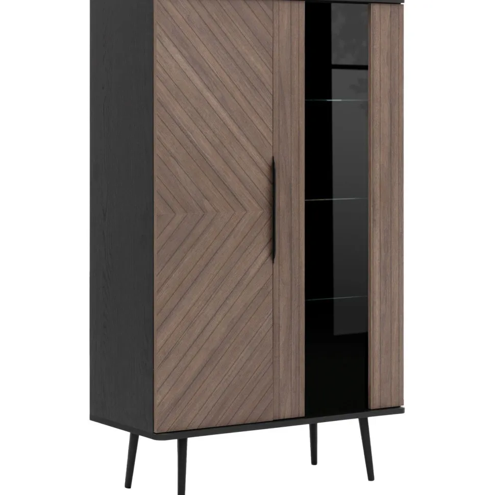 Vitriini Nomla WIT2D PINELLI PN-05, 90x140cm, musta/ruskea
