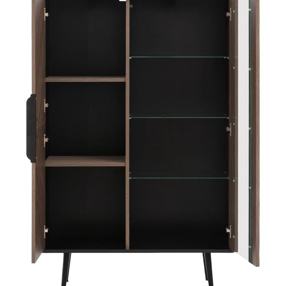 Vitriini Nomla WIT2D PINELLI PN-05, 90x140cm, musta/ruskea
