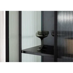 Vitriini Venture Home Garis, 40x160x70, musta