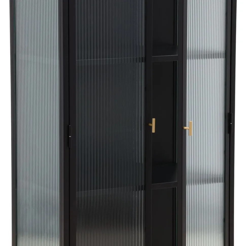 Vitriini Venture Home Garis, 40x160x70, musta