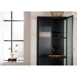 Vitriini Venture Home Garis, 40x160x70, musta