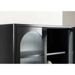 Vitriini Venture Home Lima, 80x180cm, musta teräs