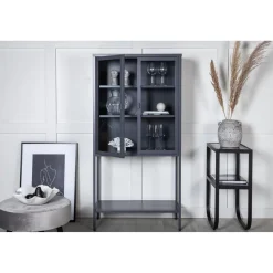 Vitriini Venture Home Misha, 150cm, harmaa